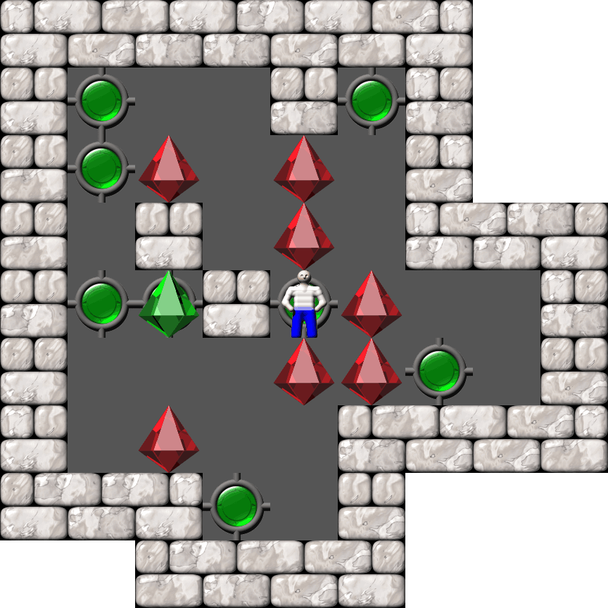 Sokoban Ionic Catalysts level 105